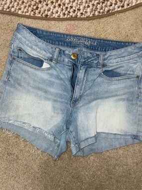 American Eagle Outfitters Light Blue Denim Shorts sz 14
